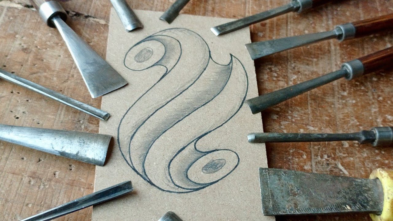 Simple carving techniques MDF tutorialhhow to wood carving