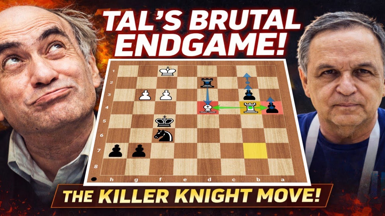 Tal’s Crushing Endgame: The Silent Knight That Shut Down the Board