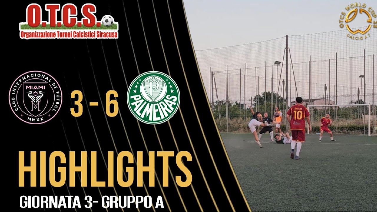INTER MIAMI - PALMEIRAS  3 - 6: gol e highlights | GIORNATA 3 GRUPPO A 𝗢𝗧𝗖𝗦 𝗪𝗼𝗿𝗹𝗱 𝗖𝘂𝗽 (C7) 2025