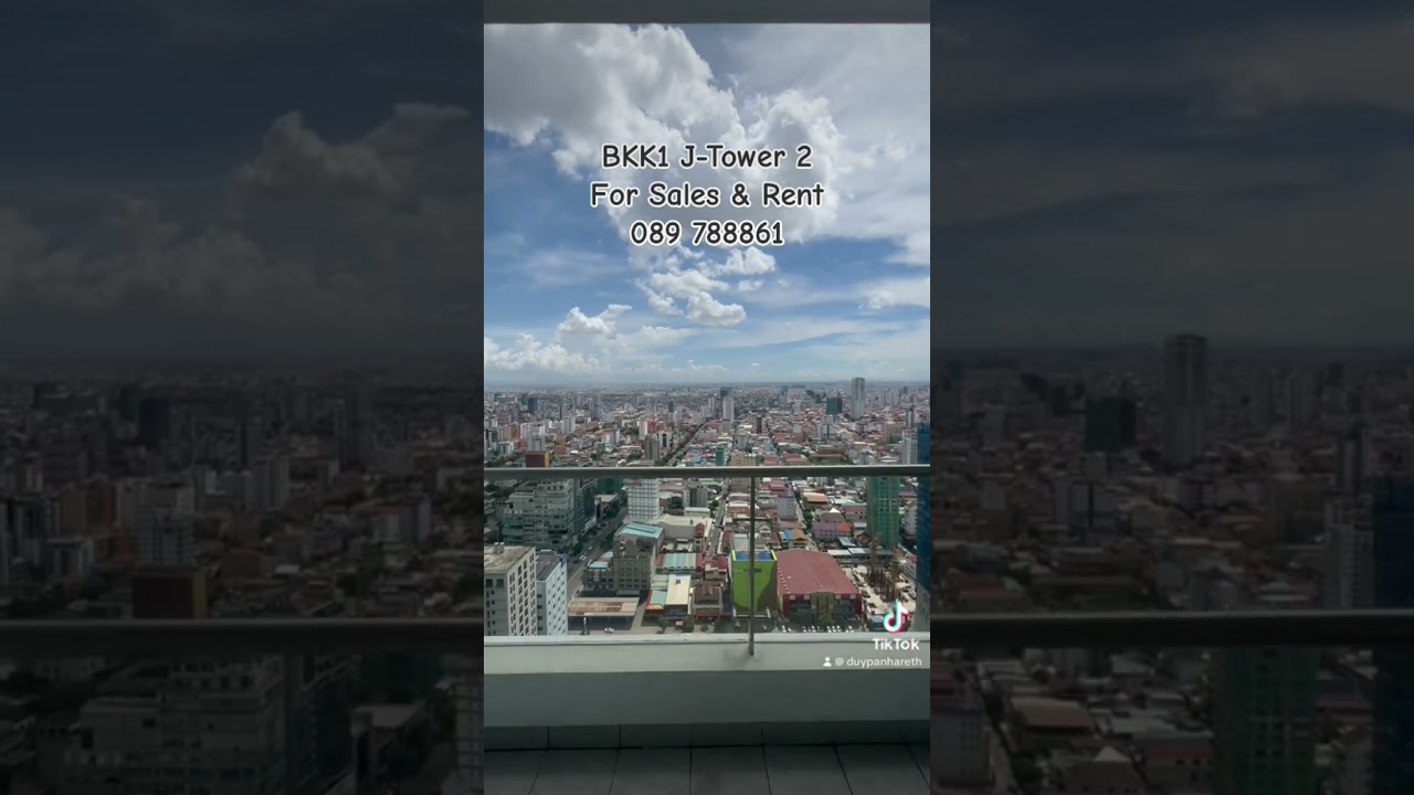2bedroom at J tower 2 BKK1 for Rent !! #BKK1 #Serviced #apartment