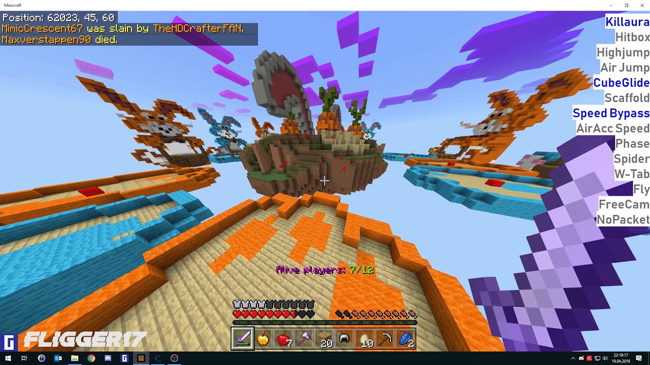 Project Genesis Killaura; Arraylist Update | Minecraft Windows 10 Edition Hack Client 1.10.1