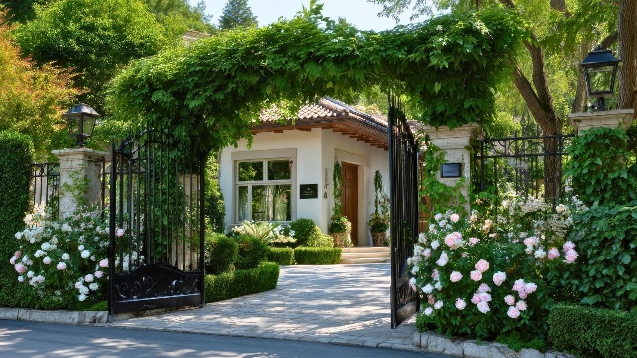Estate-Level Garden Gate & Arch Designs for Luxury Outdoor Living