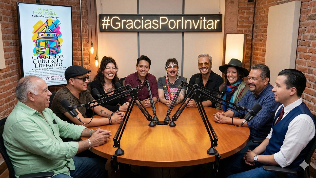 Gracias por invitar : Paseo Esmeralda - Corredor cultural y literario