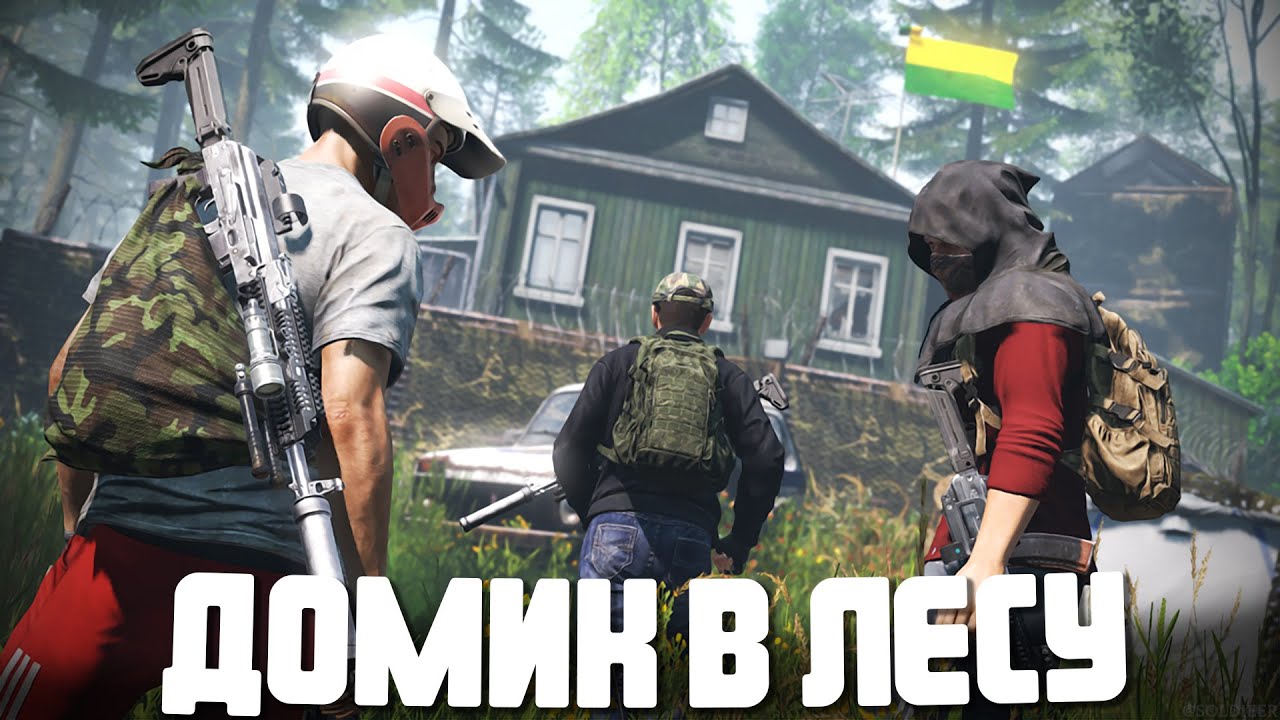 Самый скрытый домик в лесу. Выживание на летней Чернорусии - DayZ