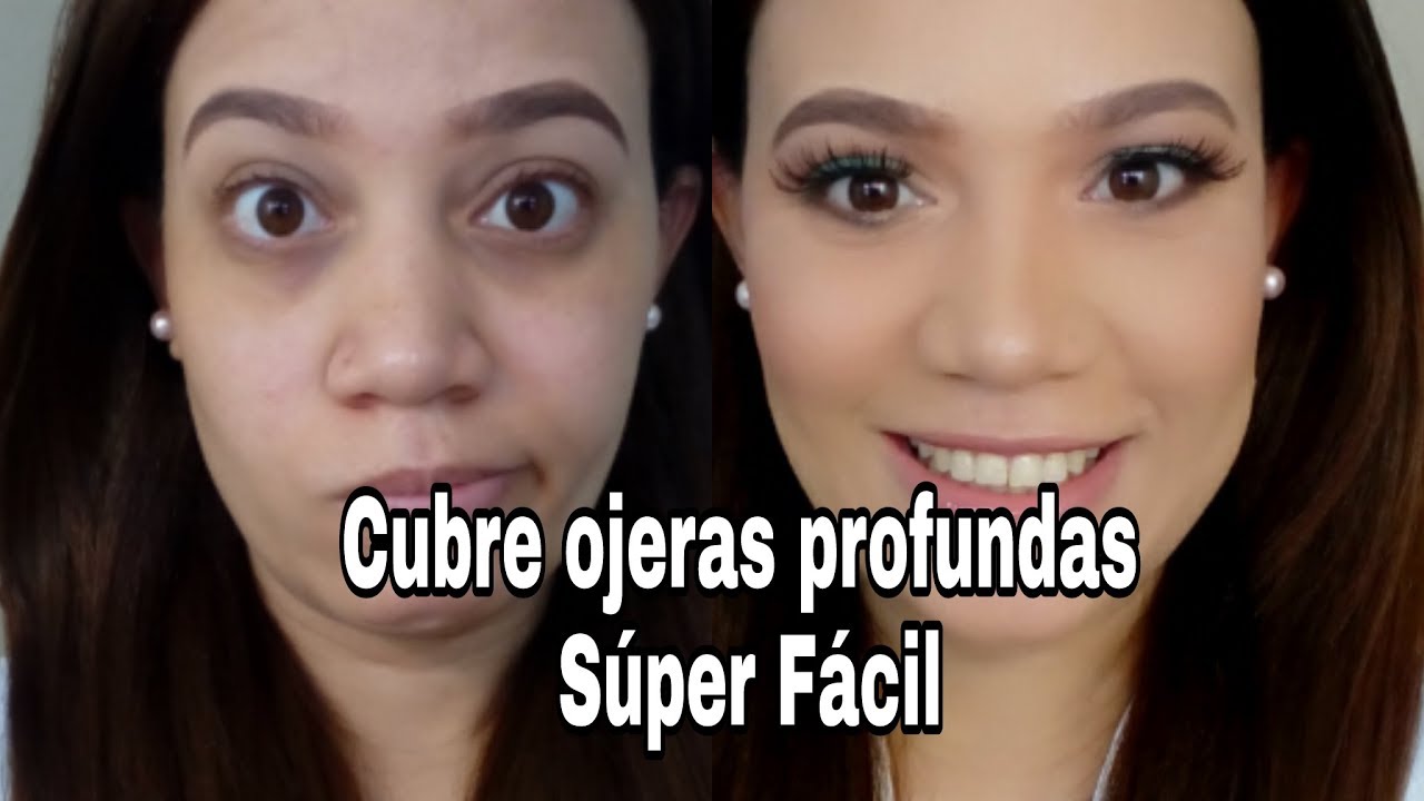 COMO CUBRIR OJERAS OSCURAS.