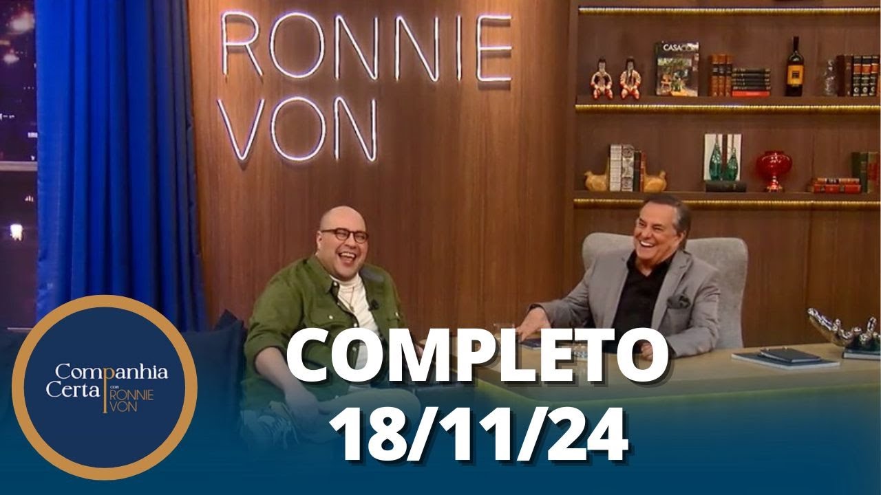 Companhia Certa: Tiago Abravanel (18/11/24) | Completo