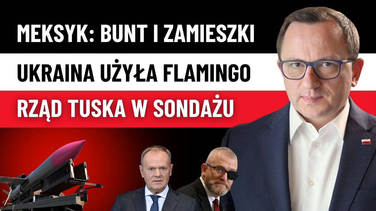 Meksyk Płonie Po Śmierci Szefa Kartelu! Ukraina Uderza w Fabrykę Rakiet. Polska: Szpieg i Sondaże