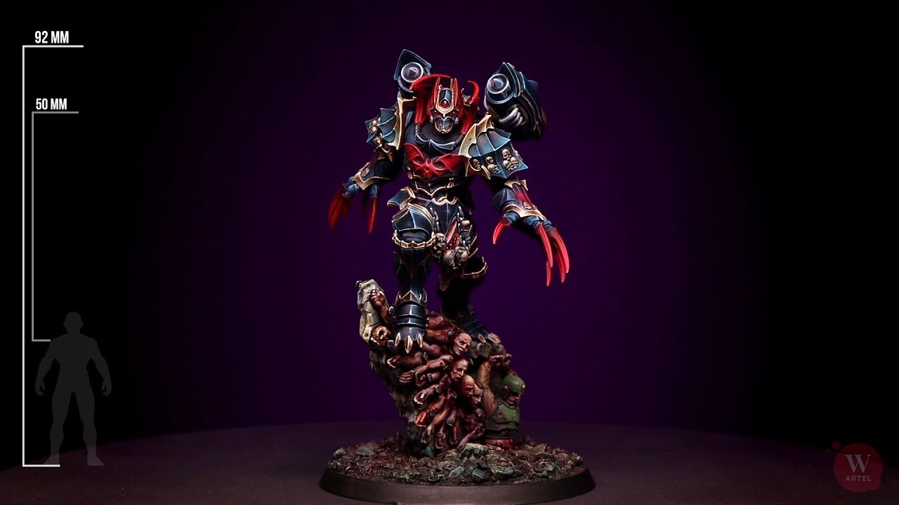 Dread-Bat Prince (painted turntable video)