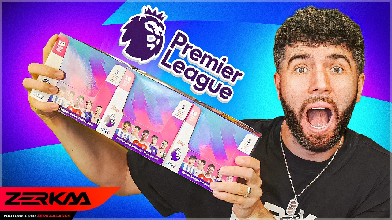 OPENING TOPPS PREMIER LEAGUE 2026 PACKS UNTIL I GET AN AUTOGRAPH...