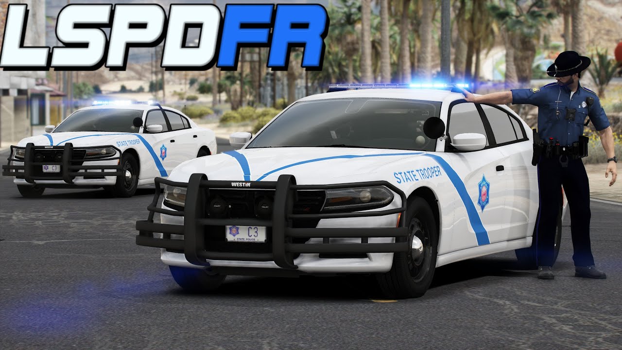 GTA 5 LSPDFR | Mansion On Fire | Arkansas State Police | Best GTA 5 Graphics | #lspdfr