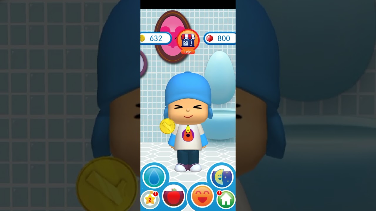 Talking Pocoyo 2 (P house version) gameplay