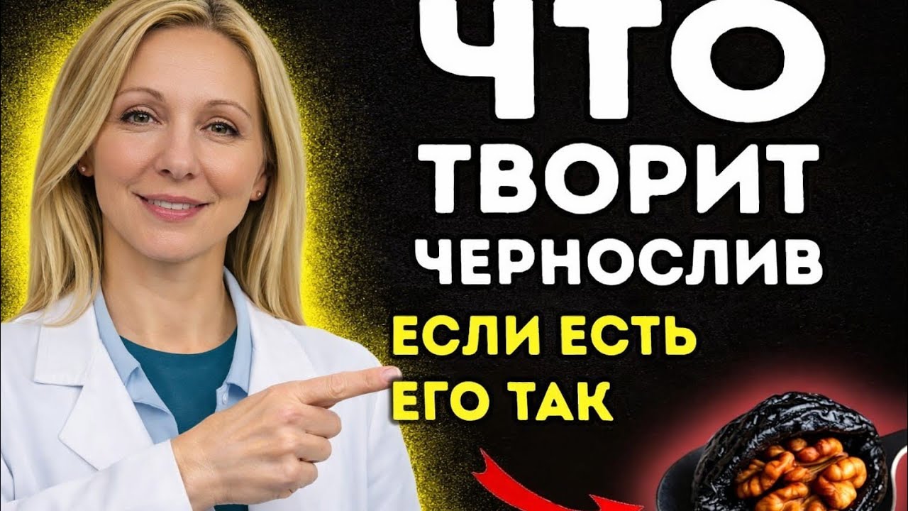 Что творит чернослив с организмом, если есть его каждый день?