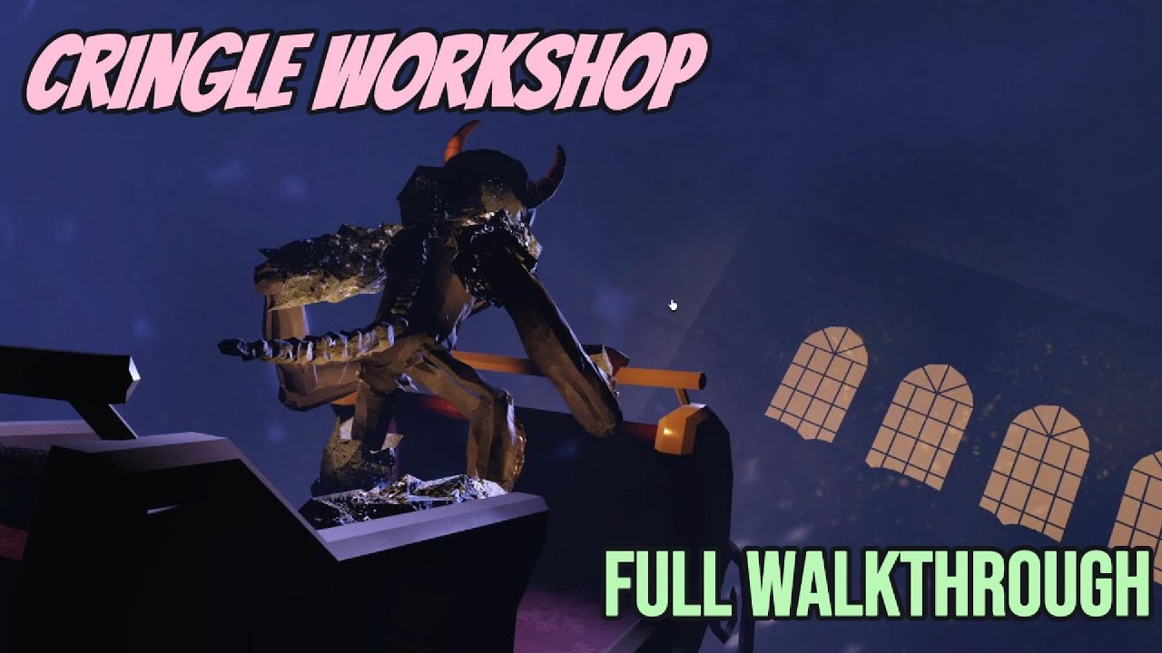 Cringle Workshop Event Full Walkthrough | Roblox DOORS Christmas Update