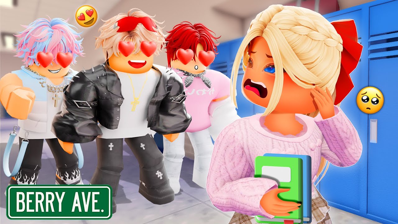 🌟THREE HANDSOME SAJA BOYS FIGHTING FOR THEIR “LITTLE SISTER”?  | 💖Berry Avenue Story