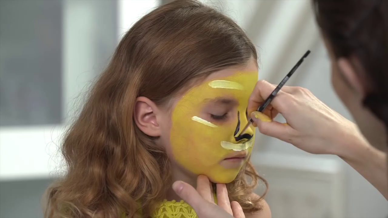 Tutorial pictură pe față cu tigru 🐯 #Snazaroo