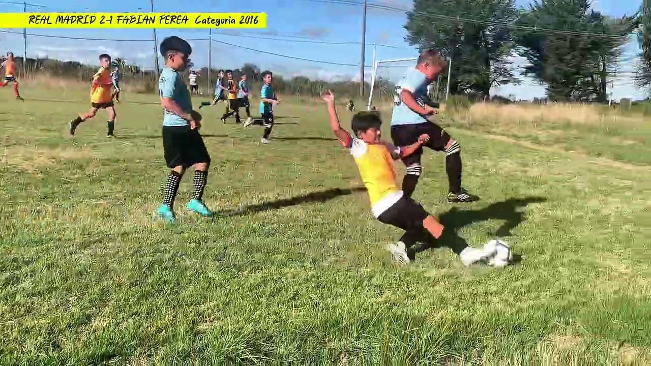 2016 amistoso REAL MADRID 7-1 FABIAN PEREA 
