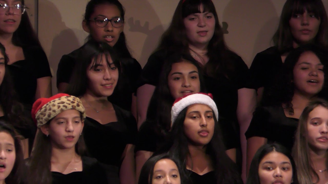 8th Grade Treble Choir | Morris Middle School Winter Concert 2019