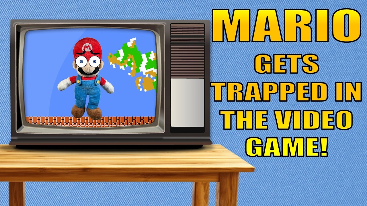 Mario Gets TRAPPED In SUPER MARIO (NES) - Mario's Marvelous Misadventures