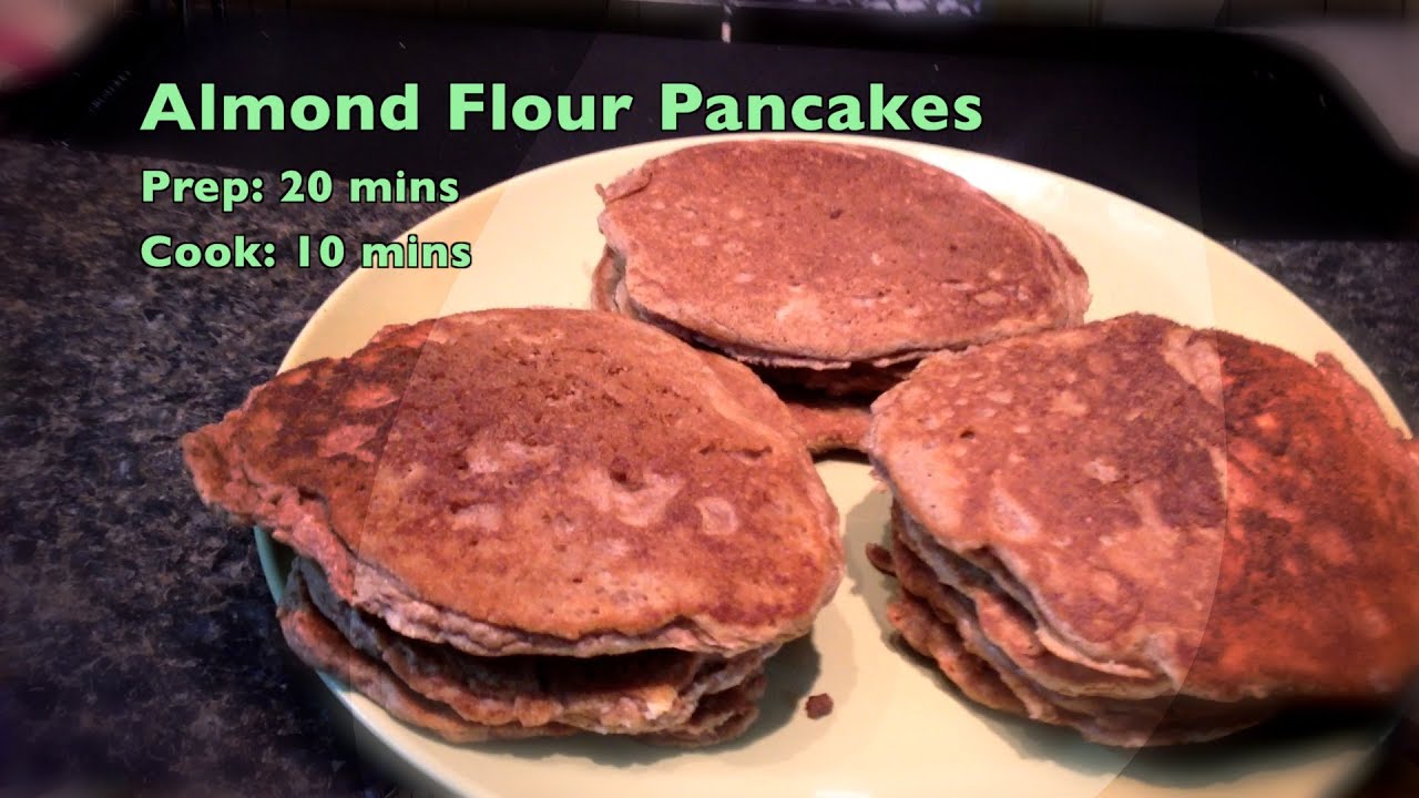 Almond Flour Pancakes, Low Carb, Gluten Free, Wheat Free