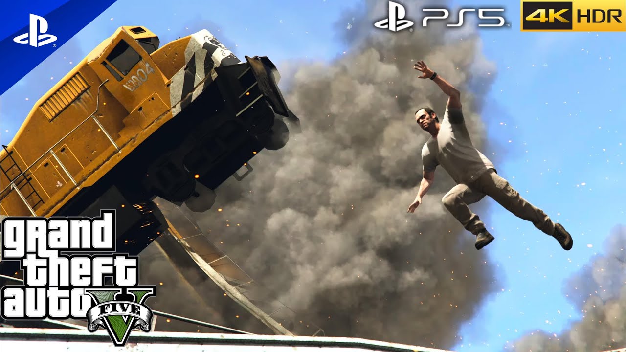 GTA 5 (PS5) Mission #45 - Derailed [100% Gold Medal Walkthrough] 4k HDR 60fps