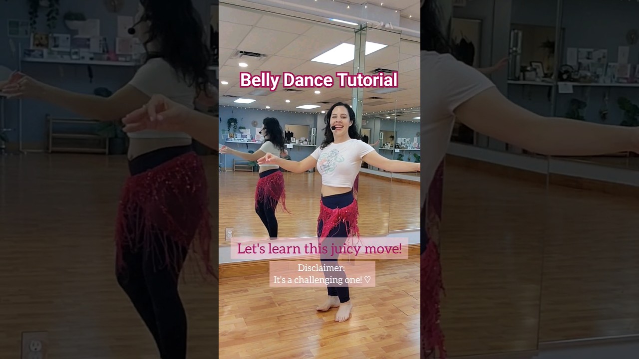 Intermediate/Advanced Belly Dance move. #bellydancetutorial #bellydancing #dancechallenge