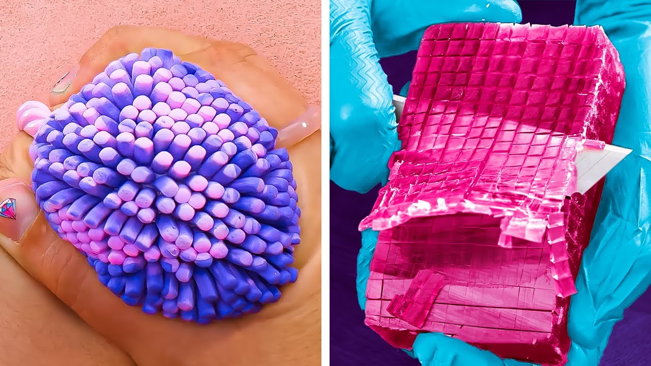 SATISFYING ASMR COMPILATION | Cool Slime Hacks And Soap Cutting