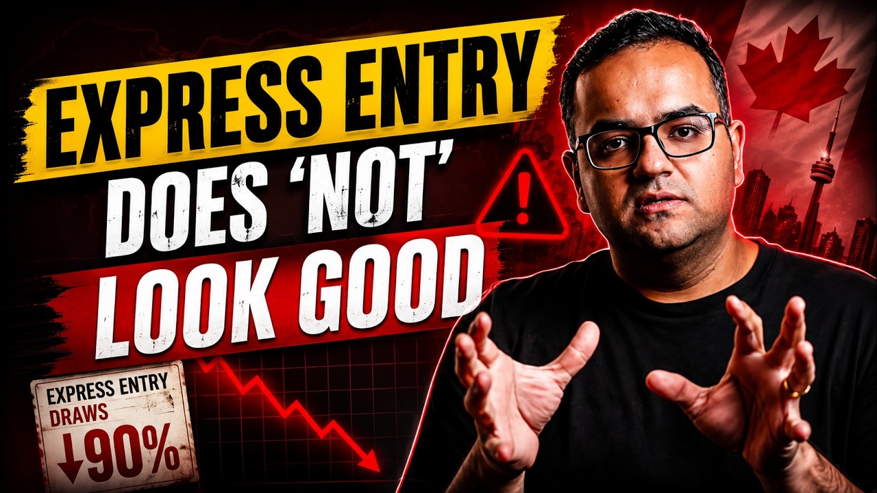 FUTURE of EXPRESS ENTRY DRAWS ? CRS Drop Reality Check - Canada Immigration News Latest Updates