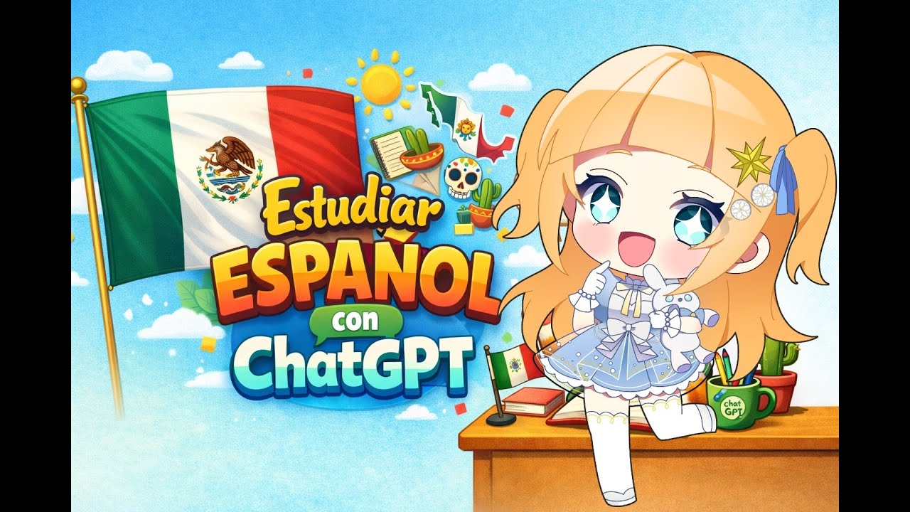 【ES/EN/JP Vtuber】 💬 Estudiando Español Paso a Paso con #ChatGPT 【スペイン語勉強】
