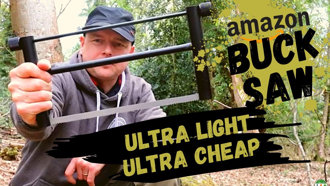 Cheap Amazon Buck Saw | Real World Test | Ultra Light and Ultra Cheap Folding Camp Saw