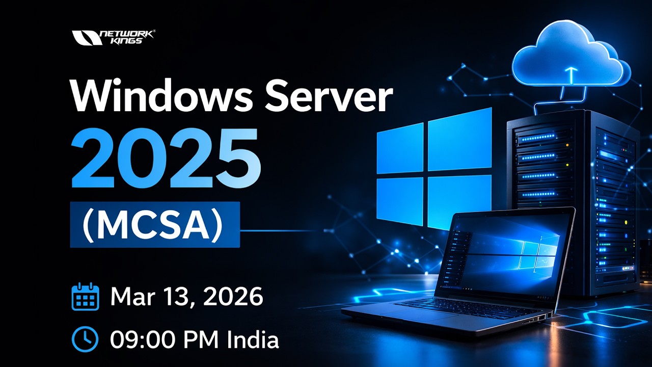 Windows Server 2025 (MCSA) | Network Kings
