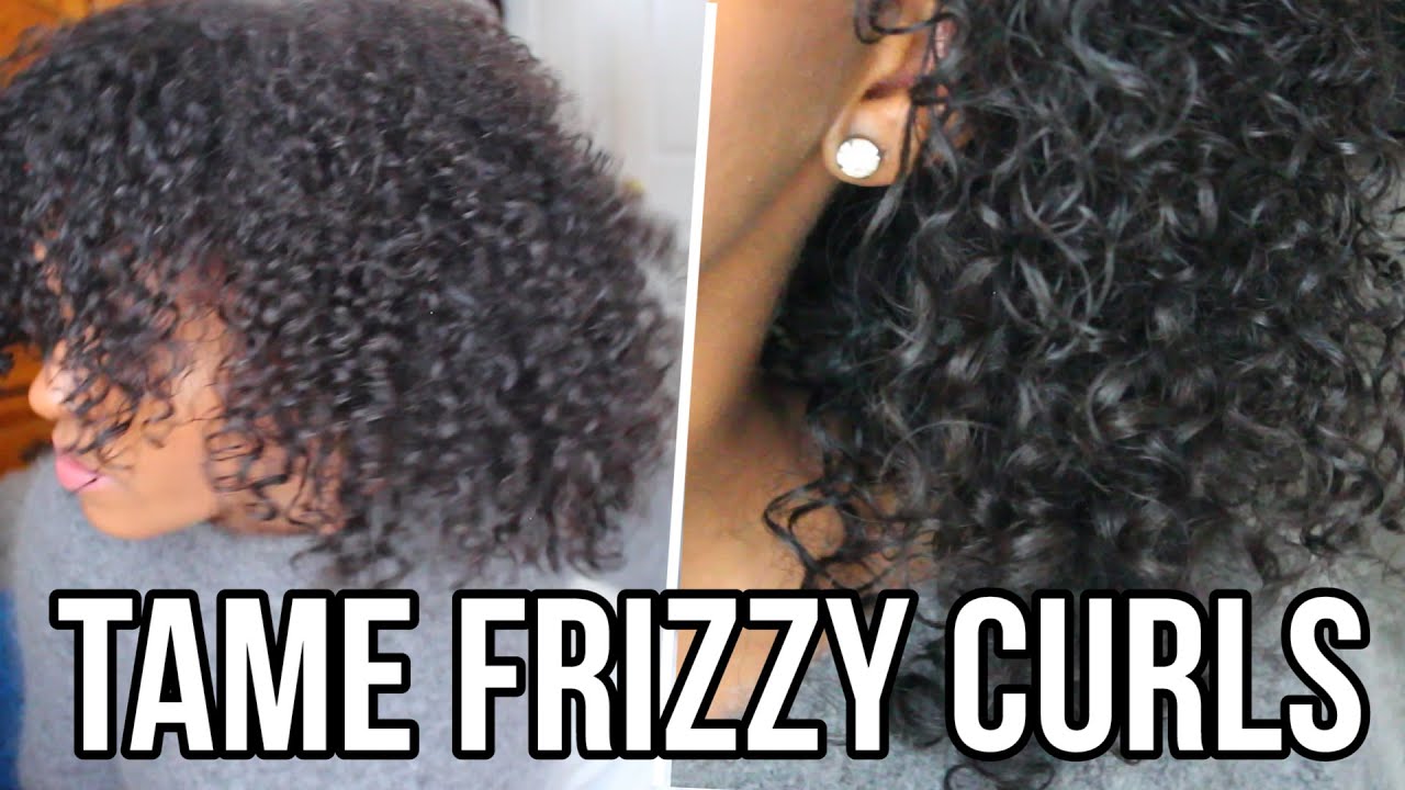 How To TAME Frizzy Curls In The Winter!