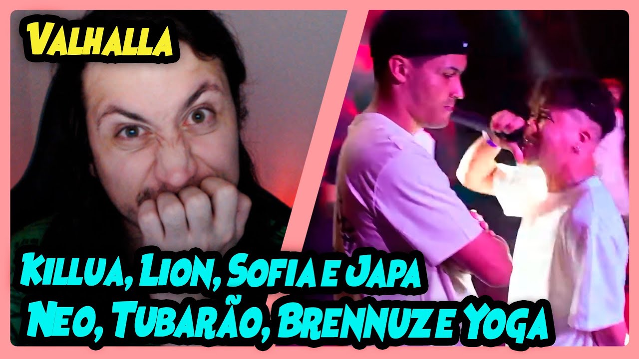 NEO, TUBARÃO, BRENNUZ e YOGA x KILLUA, LION, SOFIA e JAPA | NORTE VALHALLA | REACT DO MORENO