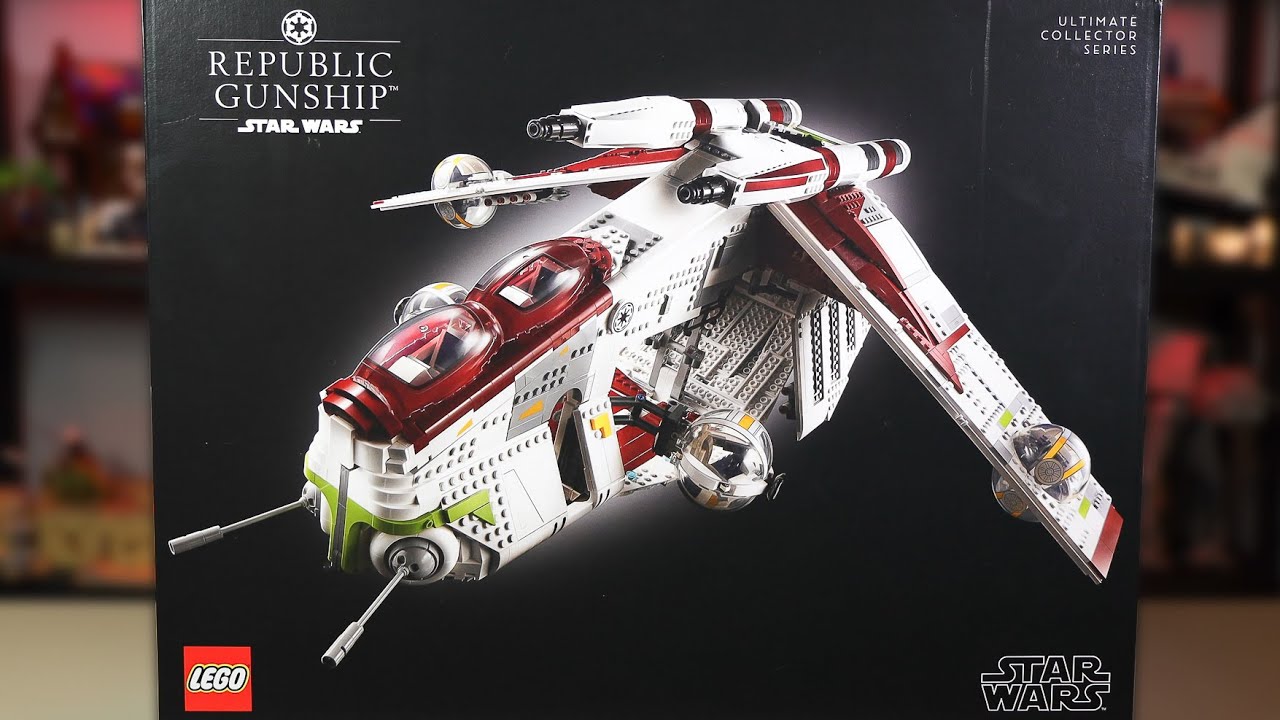 LEGO Star Wars UCS Republic Gunship 75309 UNBOXING + REVIEW! [4K]