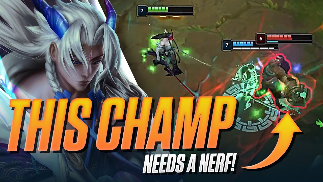 Playing vs hidden OP champion! | Dzukill