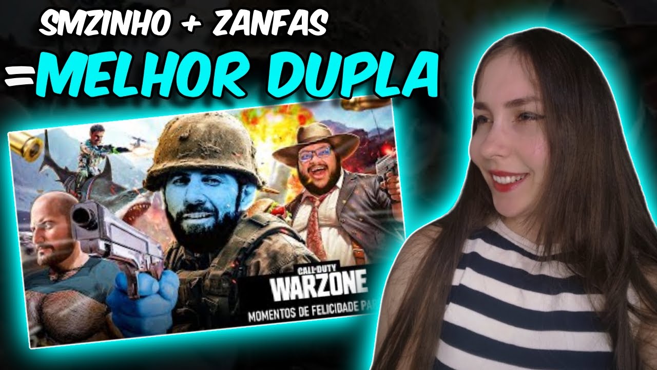 MOMENTOS DE FELICIDADE - COD: WARZONE PT#11│REACT SMZINHO