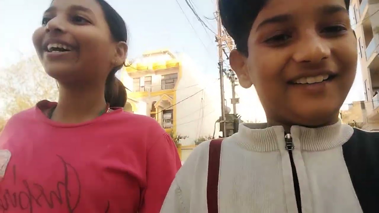 Morning walk fun