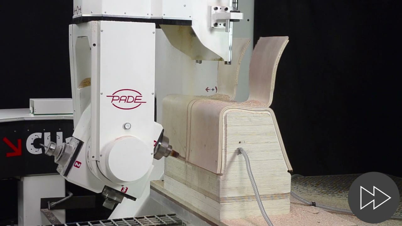 PADE  - machining centers for BENT PLYWOOD CHAIRS