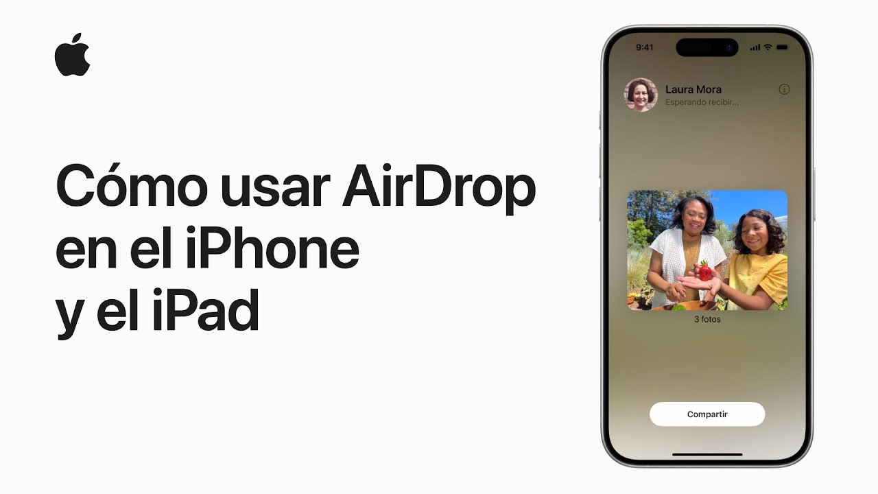 Cómo usar AirDrop en el iPhone o el iPad | Soporte técnico de Apple