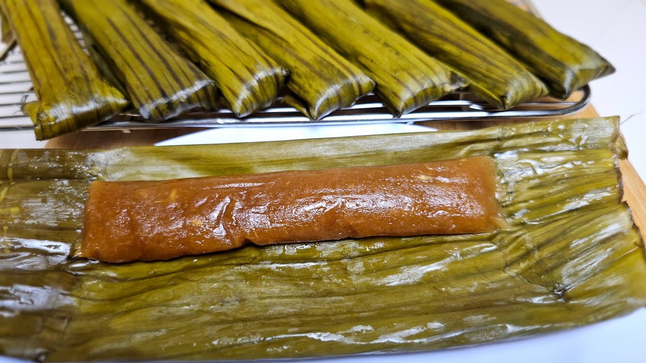 Kuih Lepat Ubi Kayu Lembut, Lemak Manis / Kuih Tradisional