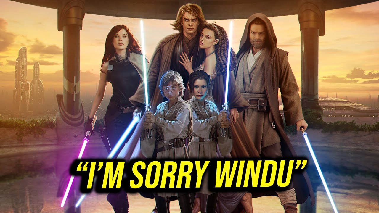 What if Anakin NEVER Turned To The Darkside After Killing Windu