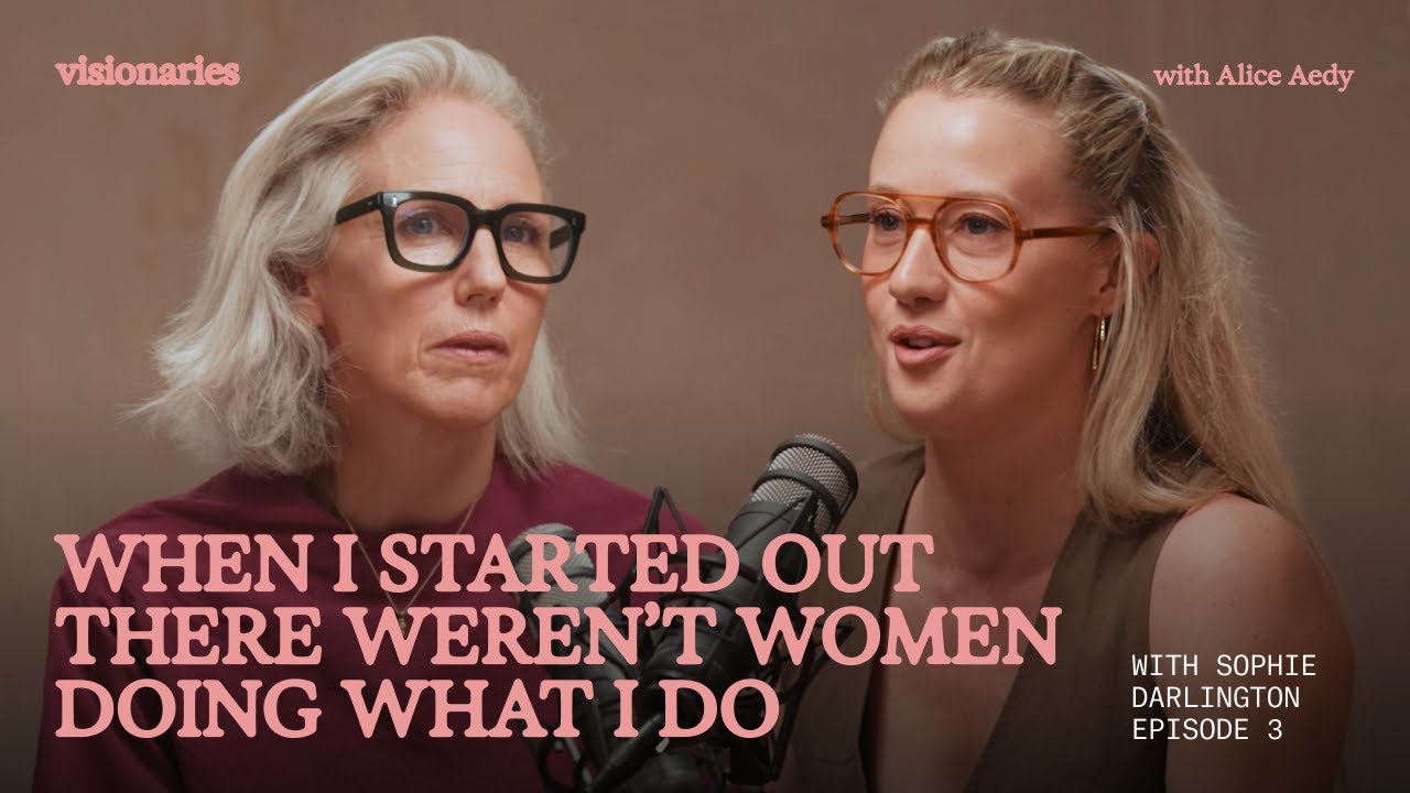 Sophie Darlington on being one of the first female wildlife cinematographers - Visionaries Episode 3