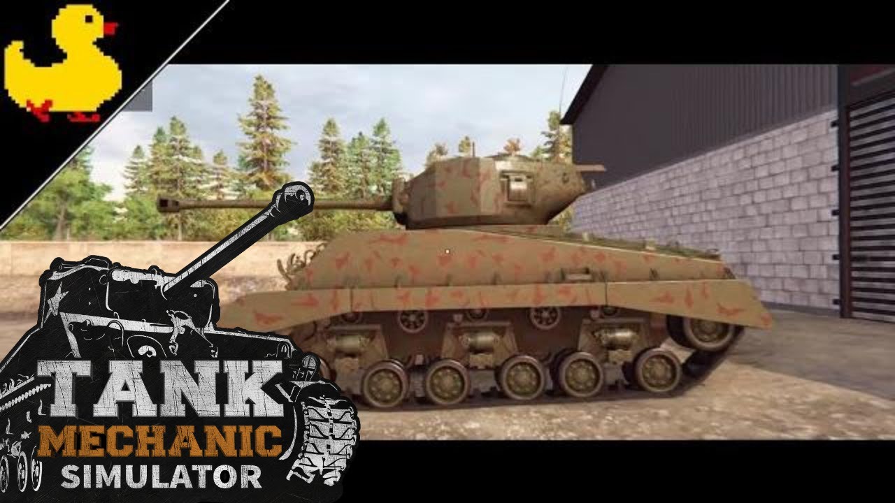 Testování mého tanku - Tank Mechanic Simulator CZ #02