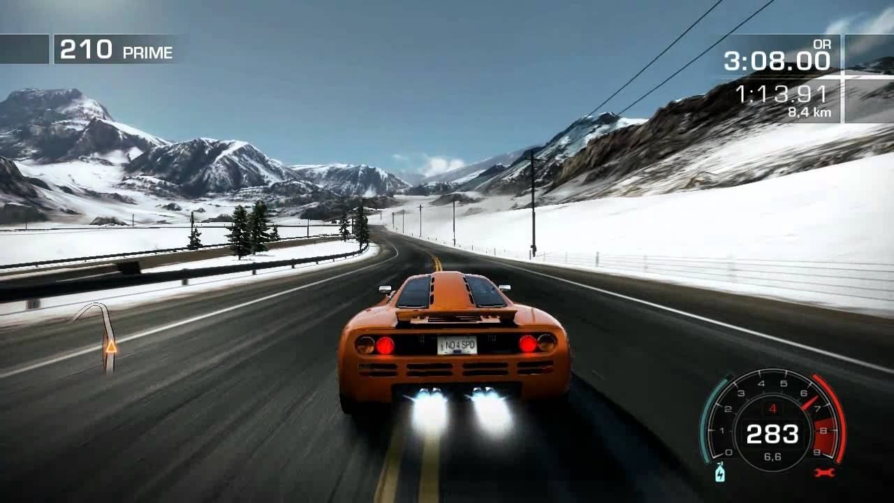 Need For Speed Hot Pursuit - Gameplay - McLaren F1 (Drift) - [HD]