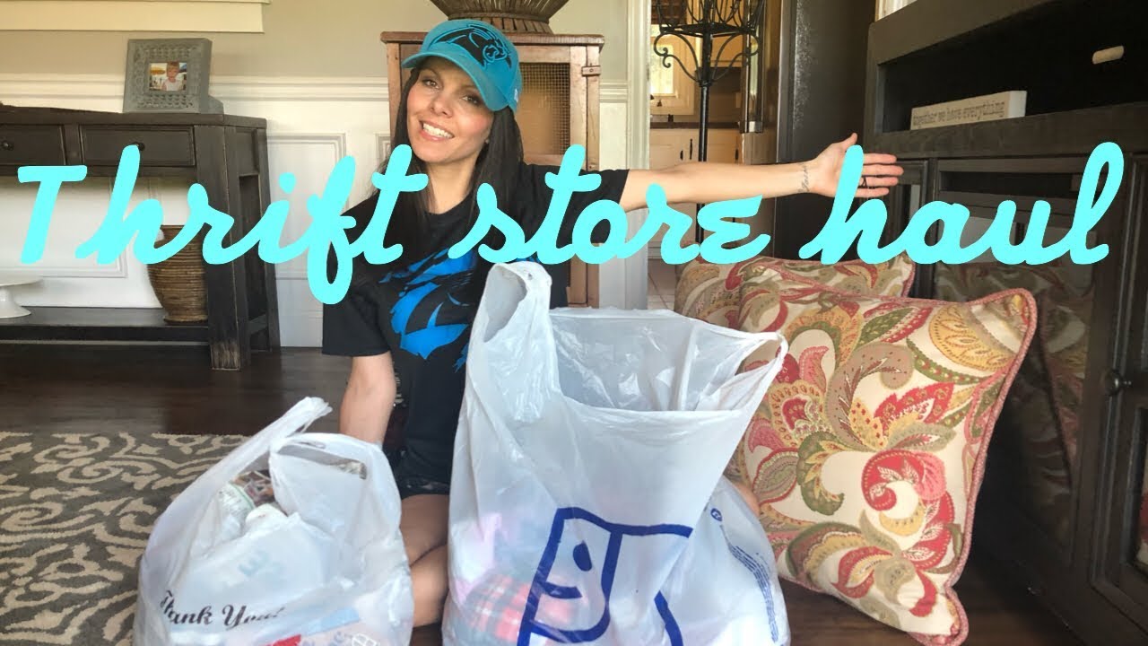 Thrift Store Haul - Goodwill Haul Decor and clothes