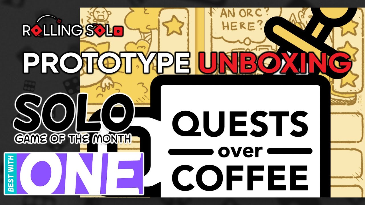 Quests Over Coffee | Prototype Unboxing
