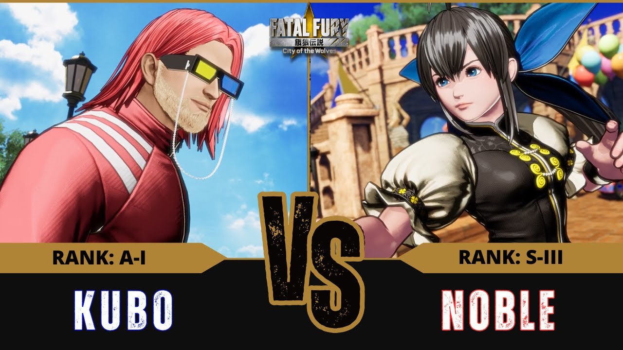 FF:CotW🐺 KUBO (Salvatore Ganacci) vs NOBLE (Hotaru Futaba)⭐Replay Match - [FATAL FURY: CotW] - 04/25