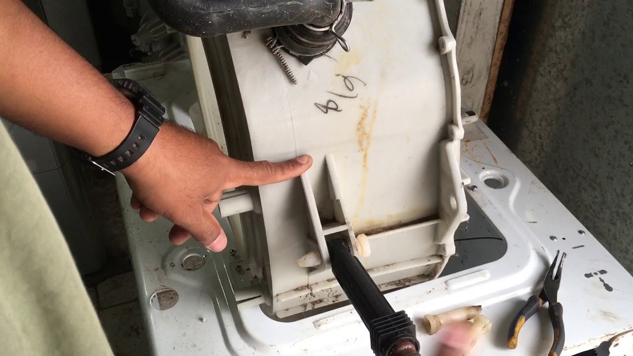 17-tirar amortecedores lava e seca