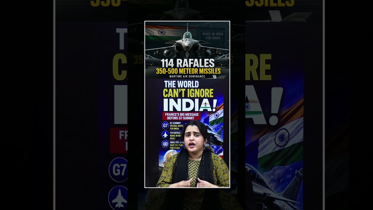 India Is About To Build Rafale Jets? #india #france #geopoltics  #indianairforce | Supriya Ma'am