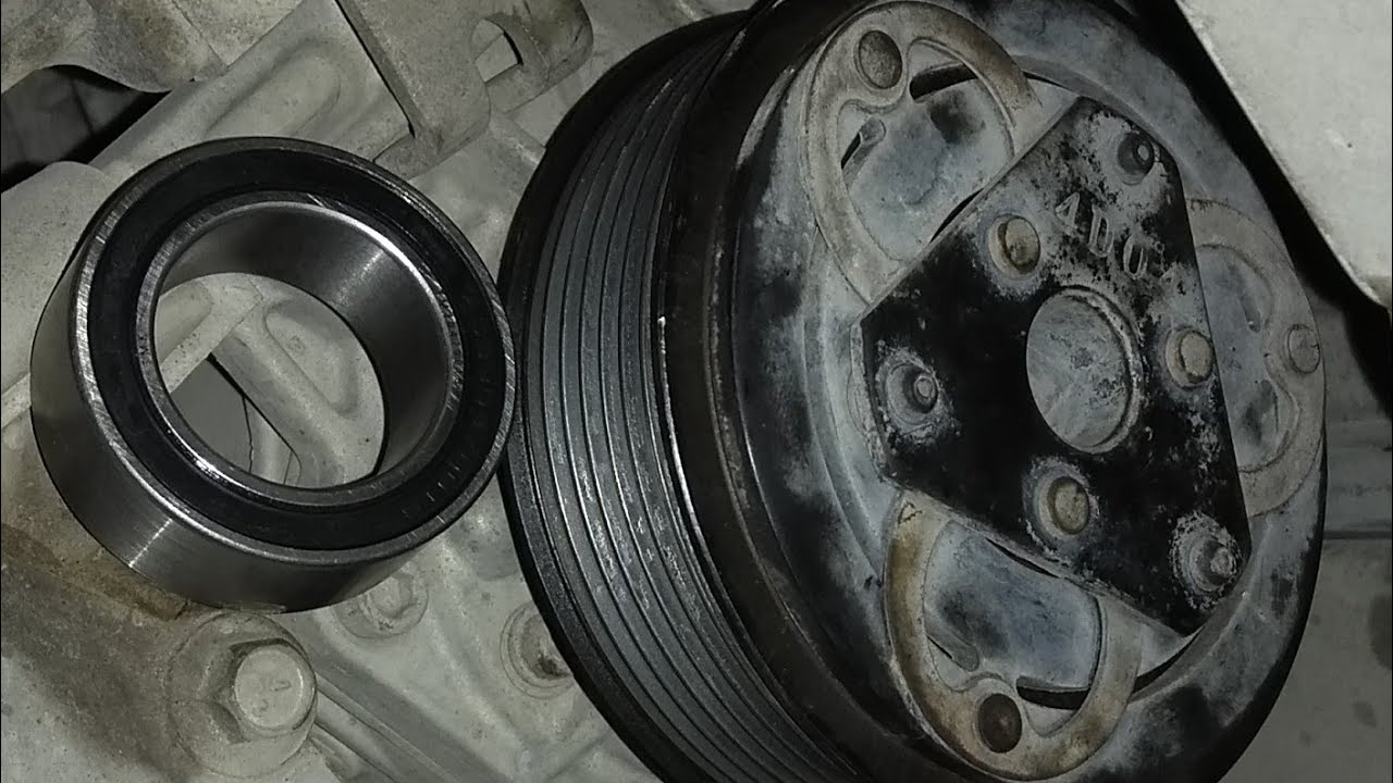 compresor aire acondicionado cambiar balero