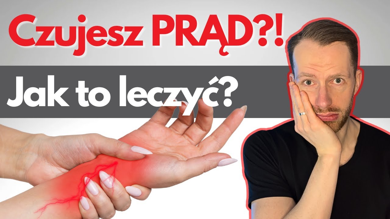 ⚡️ CIEŚŃ nadgarstka ⚡️ uciśnięty NERW ⚡️ RWA barkowa - neuropatie uciskowe, ćwiczenia, fizjoterapia
